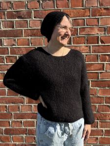 Hovedbilde Varm genser m/Mohair Sort