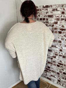 Hovedbilde Genser strikket oversized Beige