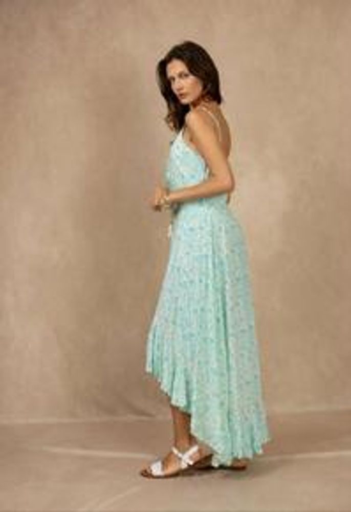 Kjole Last Queen Aqua Blue