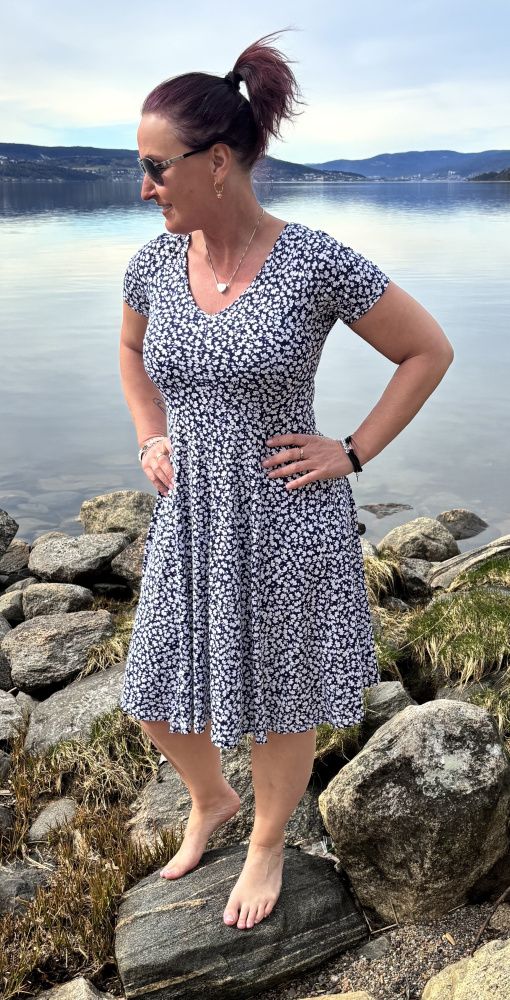 Kjole Joys marineblå