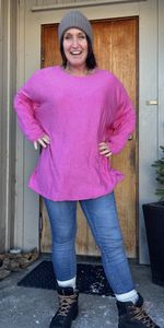 Hovedbilde Genser Ceriserosa onesize 38-48